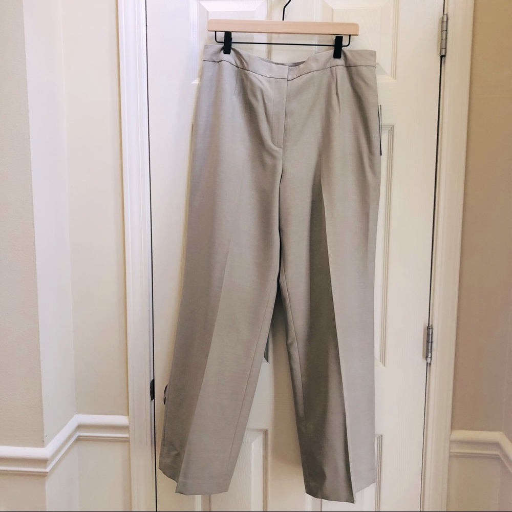 Kasper Pants Suit Separates Summer Straw